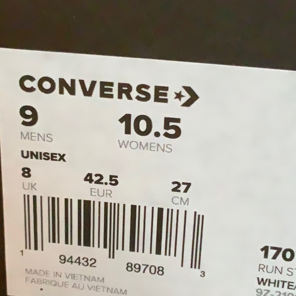 🚫SOLD 🚫Converse Run Star Hike Platform High Top - Picture 4 of 15